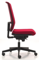 Si�ge dossier tapiss� vue de profil